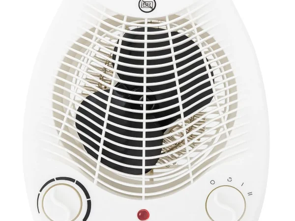 Aeroterma electrica 2000W cu termostat si ventilație aer rece, protectie la supraincalzire