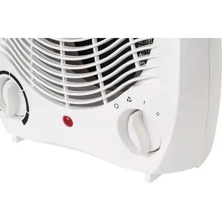 Aeroterma electrica 2000W cu termostat si ventilație aer rece, protectie la supraincalzire - imagine 3