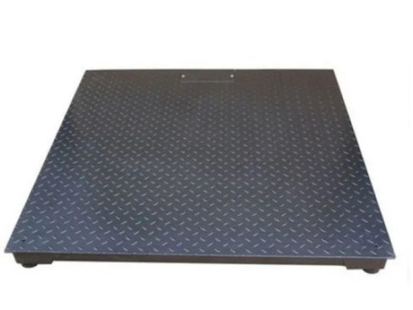 Cântar Electronic 3000 Kg, Platformă Groasă Striată 150 x 150 cm, 4 Celule, Funcție TARA, Afișaj Iluminat