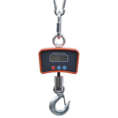 Cântar Macara Electronic, Capacitate 1000 kg, Afișaj LCD, Baterie Reîncărcabilă - imagine 3