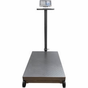 Cântar Platformă 1000 kg, Braț Rabatabil, Roți, Profesional