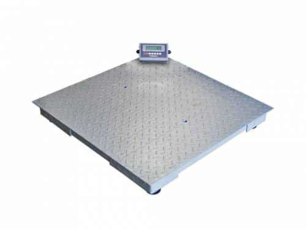 Cântar cu Platformă, 3000 kg, 150 × 150 cm, Metalic, Gri – Structură Rezistentă