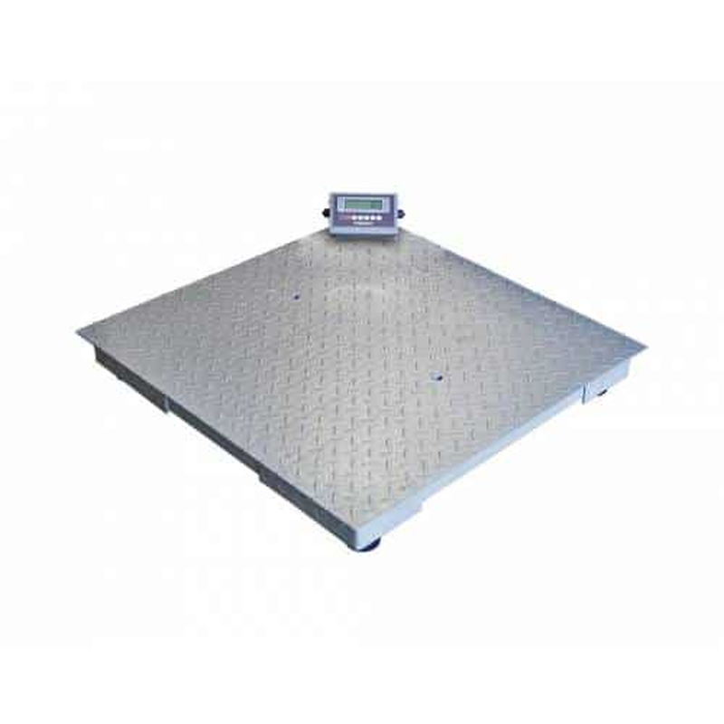 Cântar cu Platformă, 3000 kg, 150 × 150 cm, Metalic, Gri – Structură Rezistentă