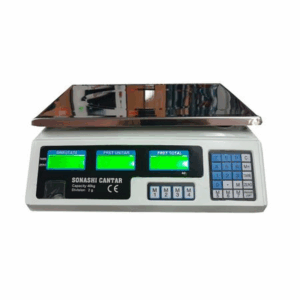 Cântar electronic 40 kg, digital, cu acumulator și afișaj dublu