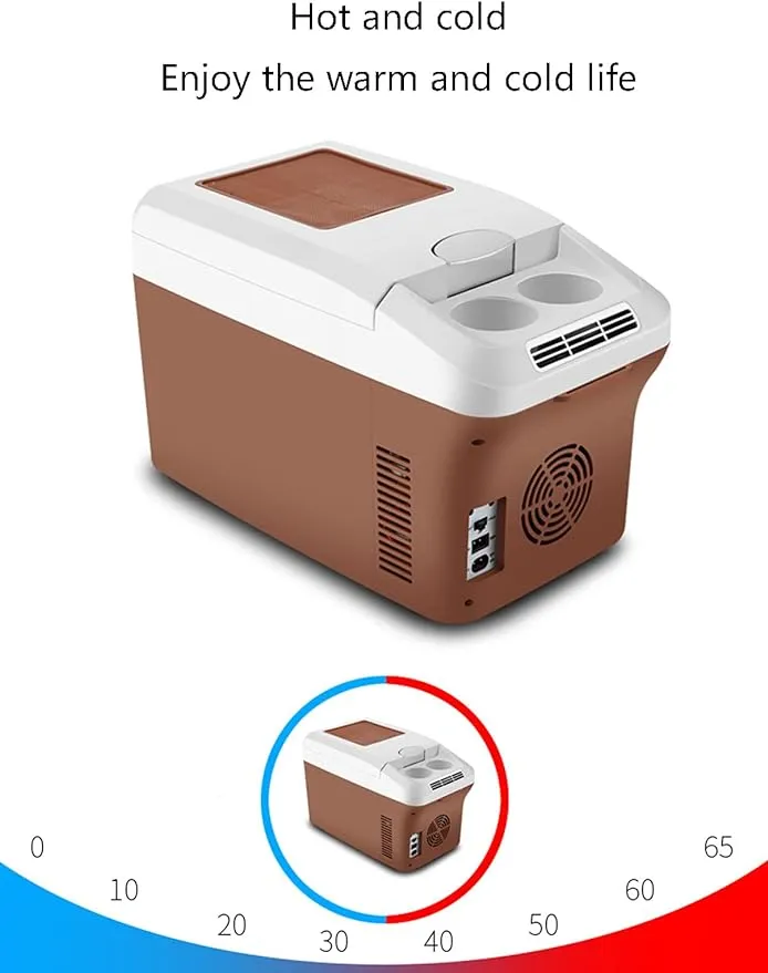 Frigider portabil 15L pentru mașină și casă – alimentare 12V/220V - imagine 4
