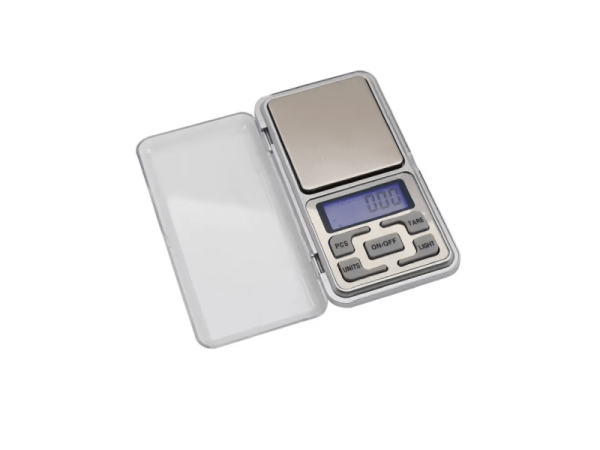 Mini Cântar Electronic de Buzunar – 200g / 0,01g, Afișaj LCD, Funcție TARE, Portabil și Precis