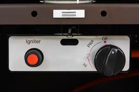 Incalzitor terasa gaz piramidă, negru - imagine 6