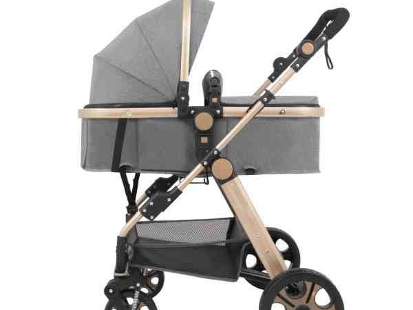 Carucior litle bird , cu suspensii , GRI 2in 1 transformabil landou-sport