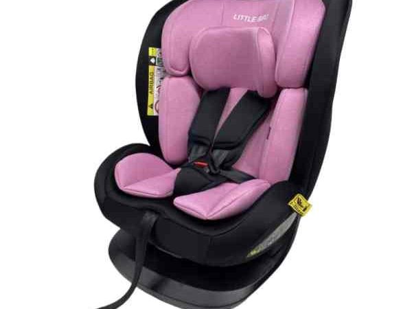 Scaune auto little bird 0-20kg rotativ 360 cu isofix roz