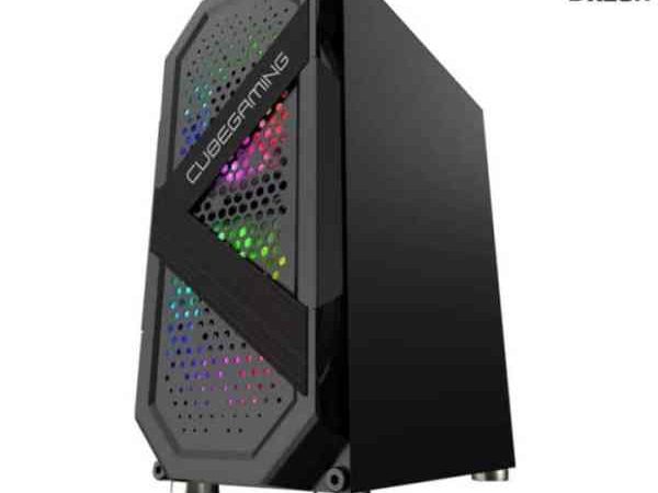 carcasa calculator esport rgb cu spatiu pentru ventilato si cabluri ,7 intrare model 04