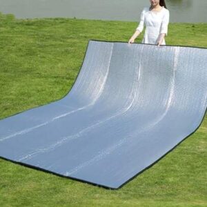 Covoras aluminiu izolator si impermeabil pentru camping c