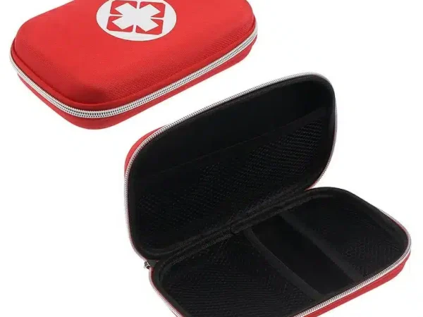 Trusa medicala de prim ajutor, portocalie, de dimensiuni reduse