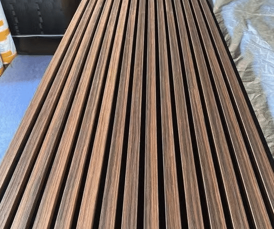 Set 4 Panou riflaj acustic decorativ cu design OAK-832S, MDF, 2900x600x210 mm,