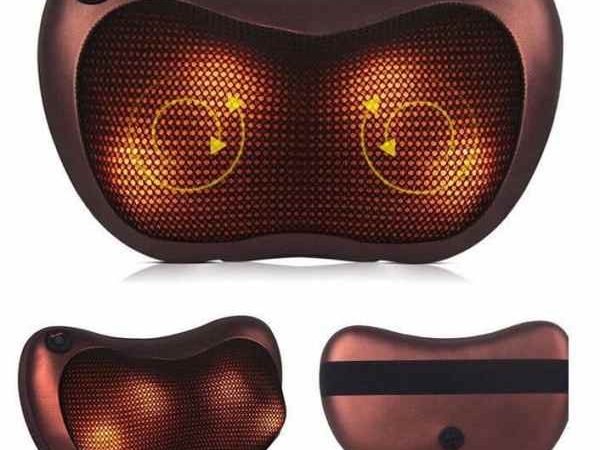 Mini perna de masaj cu bile si infrarosu incalzire cu 8 bile