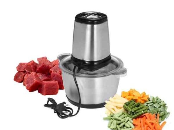 Tocator electric 2 L , vas inox cu 4 lame