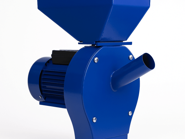 Moara cereale electrica 3.5KW, uruiala si stiuleti, cu ciocanele, albastru, Recomandat