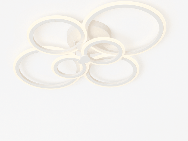 LUSTRA LED DIMABILA CU TELECOMANDA 3 FUNCTII 132W