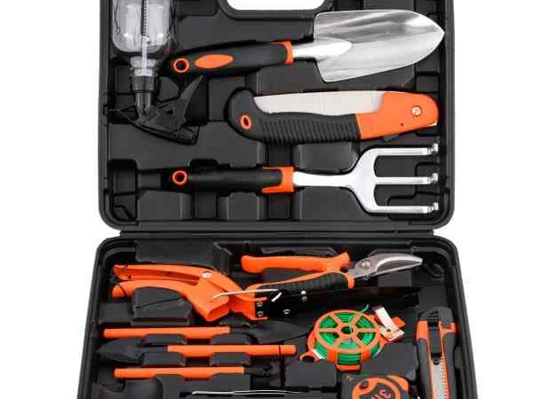 Trusa de gradinarit completa servieta, 14 piese