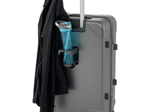 Valiză nouă cu deschidere pe spate Troler multifuncțional cu suport pentru pahare si telefon Cutie de îmbarcare Bagaj rulant