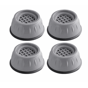 Set 4 Picioruse GRI antisoc si antiderapante pentru masina de spalat