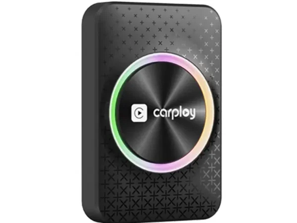 Adaptor CarPlay & Android Auto Wireless 2 în 1, USB & USB-C, Compatibil Apple și Android, Plug & Play, Negru