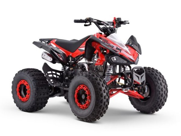 Quad pe benzină pentru copii ZXT roșu – 125cmc