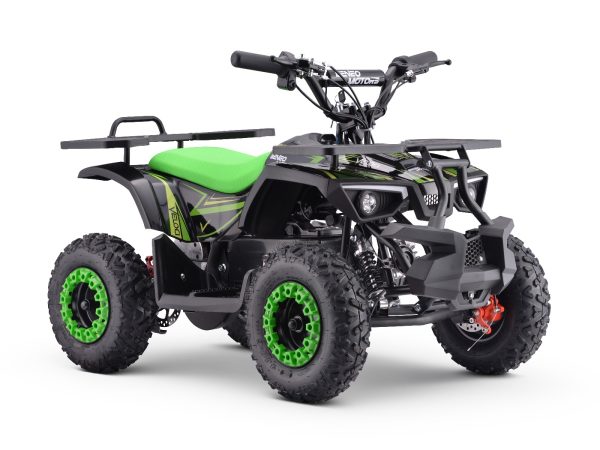 Quad electric pentru copii Veloci verde - 800W