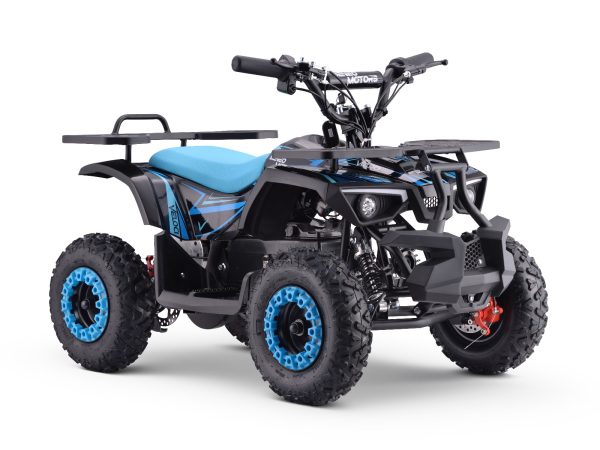 Quad electric pentru copii Veloci albastru - 800W