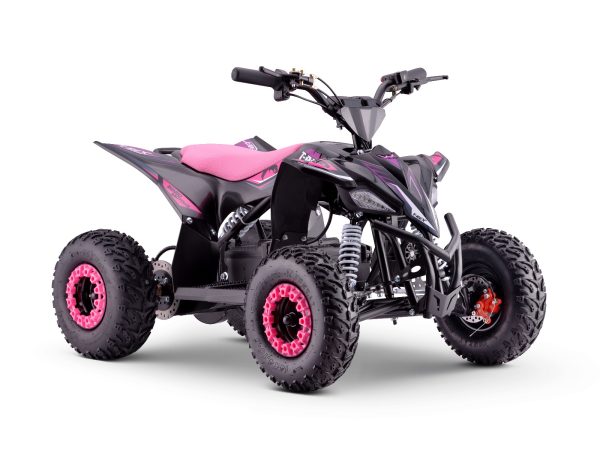 Quad electric pentru copii T-REX roz - 1300W