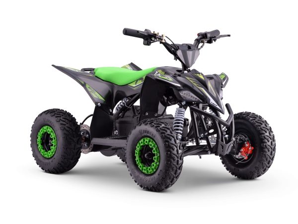 Quad electric pentru copii T-REX verde - 1300W