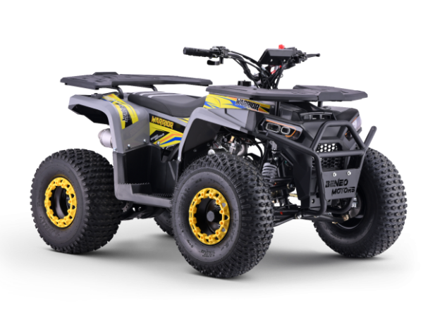 ATV pe benzină pentru copii WARRIOR galben - 125cm3