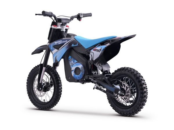 Motocross electric pentru copii Gazelle Albastru - 1000W