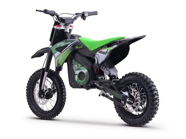 Motocross electric pentru copii Gazelle verde - 1000W