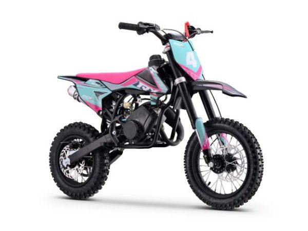 Motocross pe benzină pentru copii Cross TRX roz – 60cm3