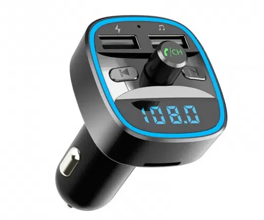 Modulator FM car kit Bluetooth 5.0, Mp3 Player, handsfree, USB 2.4A QuickCharge, MicroSd card reader