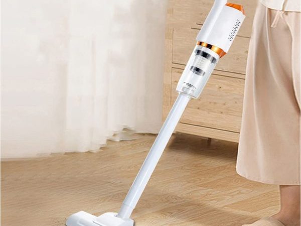 Aspirator Vertical Portabil Fara Fir, Wireless, 2 in 1, Fara sac, Control pe maner, Reincarcabil 0550