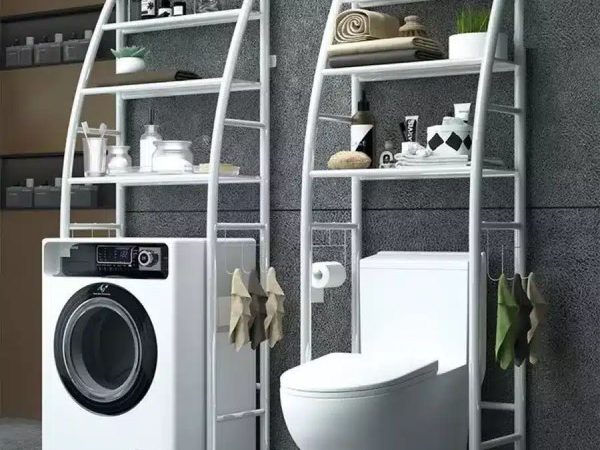 Raft depozitare organizator baie, toaleta sau masina de spalat