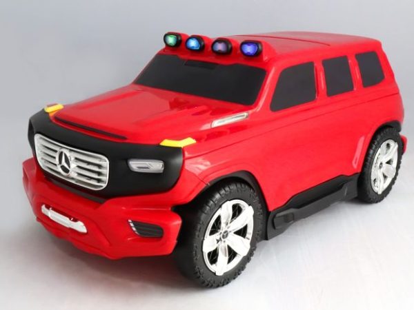 Troler tip Mașinuță pentru copii Mercedes-Benz Ener-G-Force roșu