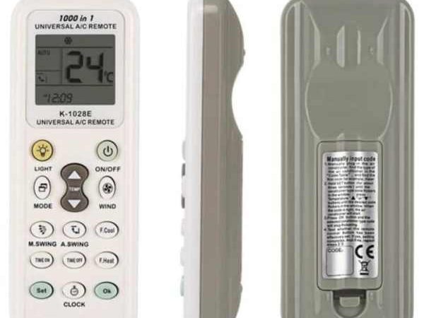 Telecomanda universala pentru aer conditionat, Alb