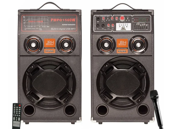 Set Boxe Active Bluetooth 284 PRO 600W EQ 7