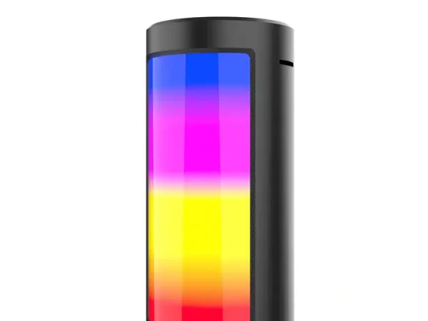 Boxa portabila 1201 cu leduri rgb bluetooth usb radio fm