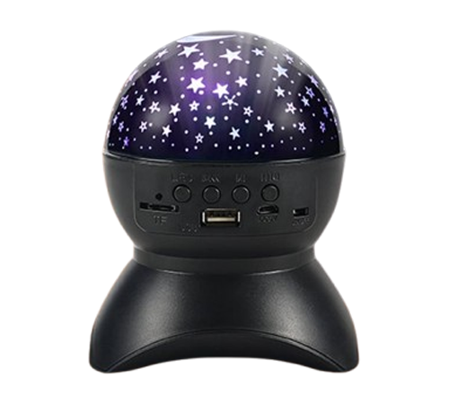 Lampa de veghe cu stele si luna, rotatie la 360 de grade si Audio MP3 Si BLUETOOTH