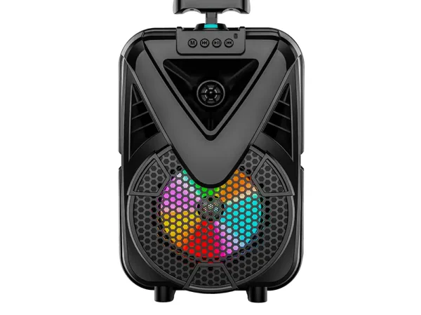 Boxa portabila active troller bluetooth radiofm aux sd card microphone teleocmanda