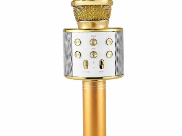 Microfon Karaoke Cu Bluetooth Si Boxa Compatibil