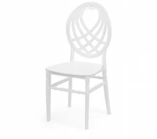 scaun pentru sali de evenimente chiavari king, alb, mex f78