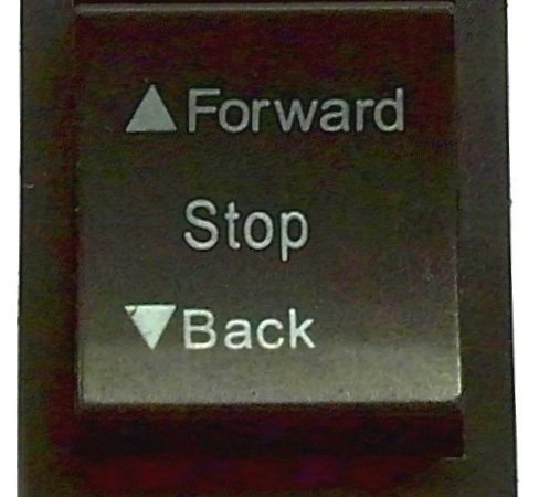 Trei poziții (înainte / înapoi / invers) buton