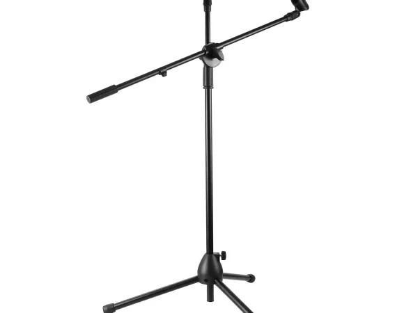 Stativ microfon tip girafa negru