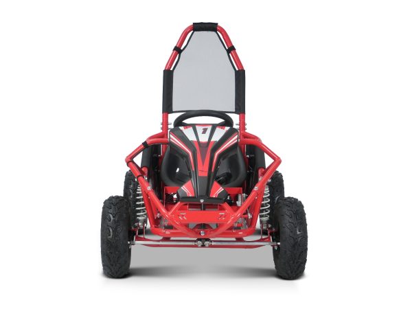 Buggy pe benzină pentru copii BUGGY RSX roșu – 98cm3