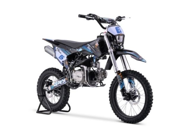 Motocross pe benzină pentru adolescenți și adulți Cross GRX albastru - 125cm3