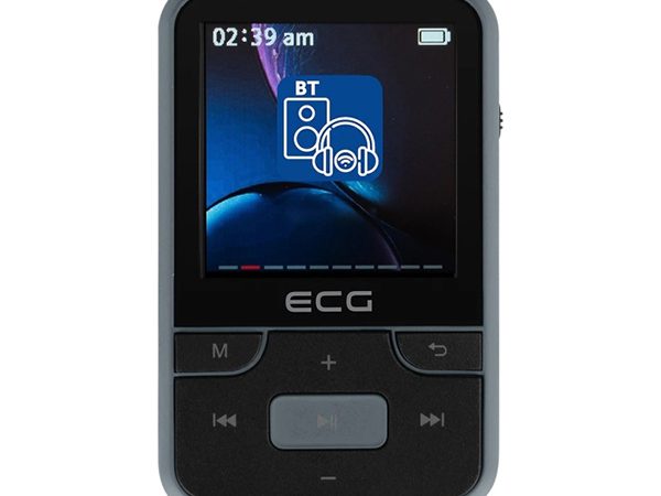 Player Mp3/Mp4, Bluetooth, FM, LCD color 1.54 inch, 32 GB, suport microSD, microfon, gri